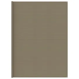 vidaXL Zeltteppich 400x600 cm Taupe