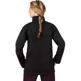 TRIGEMA Softshelljacke TRIGEMA "TRIGEMA Softshelljacke RV unisex", Damen, Gr. 4XL, schwarz, Stoff, 88% Polyamid, 12% Elastan, lang, Jacken Softshelljacke