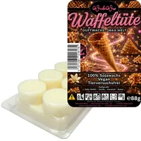 WonderWax Duftwachs Wax Melts für Duftlampe, 6 Kreise Duftmelt Wachsmelt Sojawachs Duftwachs Würfel für Raumdüfte, Wachs Duftöl Winter Indoor Schmelzen für Aromalampe Waffeltüte