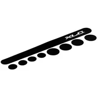XLC Kettenstrebenschutz-Set CP-N03 carbon, schwarz 8-teilig (1 Set) -