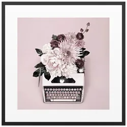Bild FLOWER TYPE - bunt