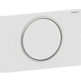 Geberit Sigma10 Betätigungsplatte weiß matt lackiert/poliert 115.758.JT.5