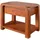 Massivmoebel24 Nachtschrank Akazie 60 x 40 x 50 cm Braun