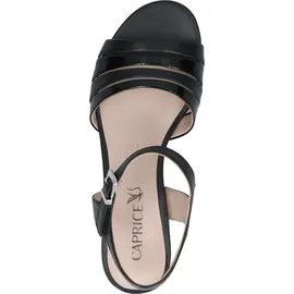 CAPRICE Women Sandals für Damen, schwarz, Größe 39 EU / 6 UK