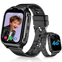 Smartwatch Kinder, 4G Kinder Smartwatch mit GPS und Telefon, Wasserdicht Smart Watch Kinderuhr GPS mit Anruffunktion Videoanruf SOS Voice Chat Wecker Schulmodus Jungen Mädchen Student Geschenk