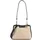 Valentino Demetra Umhängetasche Kunstleder Beige/Black