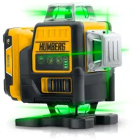 Humberg Kreuzlinienlaser Laser Wasserwaage - Selbstnivellierend - Mit Stativ