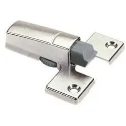 Möbel-Dämpfer, für Topfscharnier, Silent System, 60581, Zinkdruckguss vernickelt