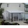 CANOPIA San Remo Alu weiß Polycarbonat 3 mm / Dach HKP 8 mm 16,7 m2