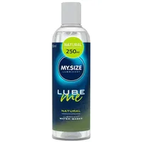 MY.SIZE Lube Me Natural 250 ml | Gleitmittel Natürlich & geruchsneutral | Lubricant Gel Für Toys & Latexkondome geeignet