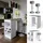 Vicco Bartisch Ross 115 x 50 cm Weiß