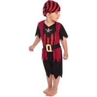 Bristol Novelty Pirat Kostüm für Kleinkinder