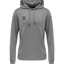 hummel Core XK Poly Hoodie Herren grey melange L