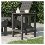 vidaXL Adirondack-Tisch 38 x 38 x 46 cm Anthrazit