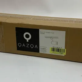 QAZQA Modernes 1-Phasen-Schienensystem mit 10 Spots Schwarz Jeana