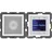 Berker Radio Touch mit Lautsprecher UP DAB+ Q.x polarweiss samt 29806089