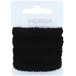 Herba Fashion Élastique à cheveux 4cm Noir