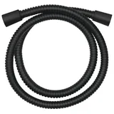 GESSI Venti20 Schlauch 1,50m, aus Metall mit 1/2 Anschluss, mit konischem Überwurf, SP02148299, Farbe: Schwarz Matt