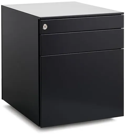 Rollcontainer Universal dieffebi schwarz, Designer Dieffebi Spa, 50.5x42x53.5 cm