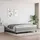 vidaXL Boxspringbett 180 x 200 cm Hellgrau