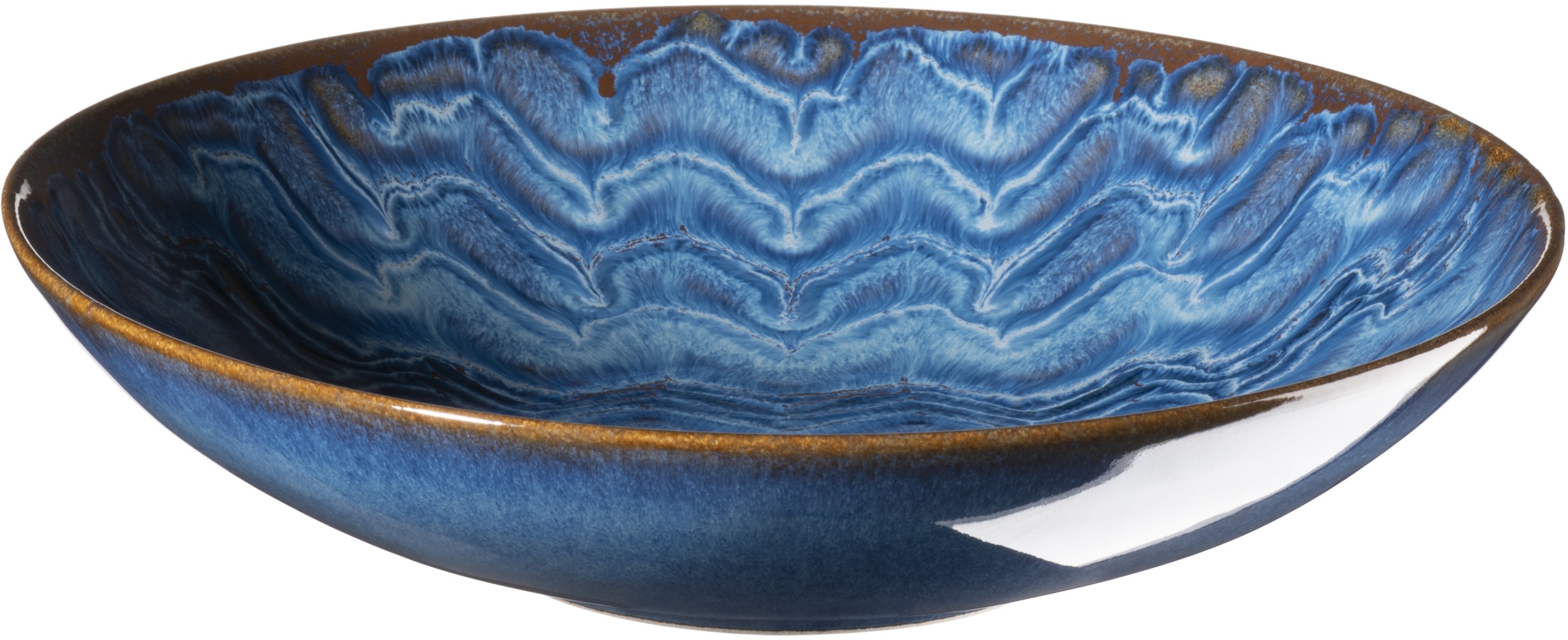 Suppenteller Mäser TINKA (DH 22x5 cm) - blau