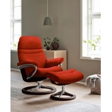 Stressless Stressless® Relaxsessel »Sunrise«, mit Signature Base, Größe S, Gestell Braun rot