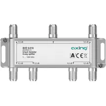Axing BVE 6-01X 6-Fach Verteiler 9,5 dB 5-1800 MHz TV Data Internet Kabelfernsehen