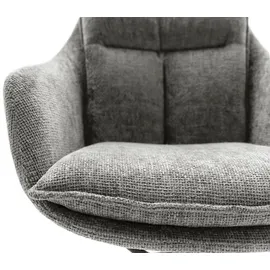 MCA Furniture MCA Stuhl Parker Stoff Grau Anthrazit