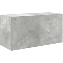 vidaXL Bad-Wandschrank Betongrau 60x25x30 cm Holzwerkstoff