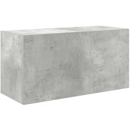 vidaXL Bad-Wandschrank Betongrau 60x25x30 cm Holzwerkstoff