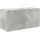 vidaXL Bad-Wandschrank Betongrau 60x25x30 cm Holzwerkstoff