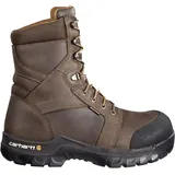 Carhartt Herren 8 "Rugged Flex Isoliert Wasserdicht Atmungsaktiv Sicherheit Zehe Leder Arbeitsstiefel Cmf8389 Baustiefel, Braun, 10 - 43 EU