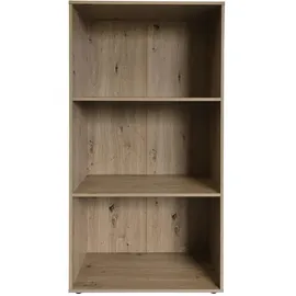 Hti-Living Standregal Nina 3 Regalfächer Braun