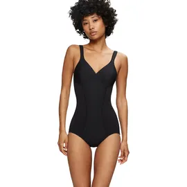 Triumph "Modern Soft+Cotton Bodysuit schwarz, Baumwolle, Elastan, Polyamid,