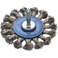 VIGOR Scheibenbürste gezopft 75 mm V6806