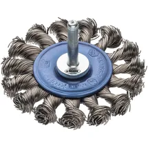 VIGOR Scheibenbürste gezopft 75 mm V6806