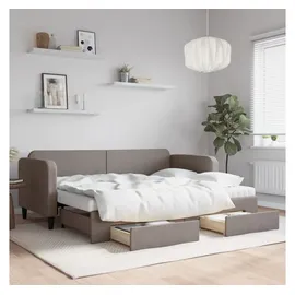 vidaXL Tagesbett 80 x 200 cm Schwarz