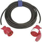 SIROX 362.425 Strom Verlängerungskabel 16A Schwarz 25.00m H07RN-F 5G 1,5mm2