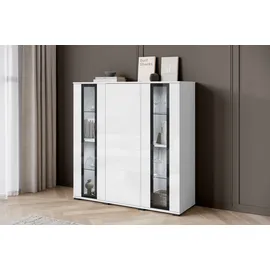 Home Affaire Highboard 120 x 122 x 39,5 cm Weiß