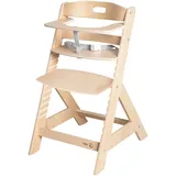 roba Babyhochstuhl Liv Up - mitwachsend aus Holz - FSC-zertifiziert - Natur - Gr.: onesize