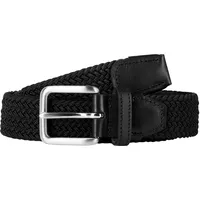 JACK & JONES Herren Webgürtel JACSPRING Woven Belt Noos, Schwarz 12118114