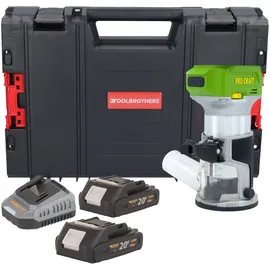 PROCRAFT POB24bb inkl. 2 x 2,0 Ah + RHINO Toolcase