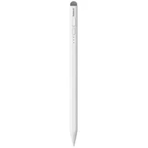 Baseus Smooth Writing 2 Stylus mit aktiver Spitze für iPad mit USB-C-Kabel und austauschbarer Spitze – Weiß