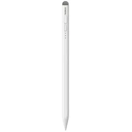 Baseus Smooth Writing 2 Stylus mit aktiver Spitze für iPad mit USB-C-Kabel und austauschbarer Spitze – Weiß