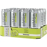 MSK Vodka & Lemon 10% Vol. Dose (12x0.33l)