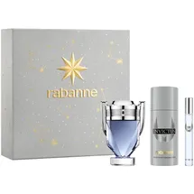 Paco Rabanne Invictus Eau de Toilette 100 ml + Eau de Toilette 10 ml + Deo Spray 150 ml Geschenkset