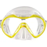 Mares Erwachsene Taucherbrille Mask Seahorse, Gelb Reflex/Transparent, BX, 411241