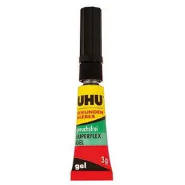 UHU Sekundenkleber Superflex Gel 3,0 g