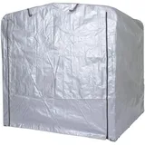 MCW Gartenhaus 2,01 x 2,01 m Silber