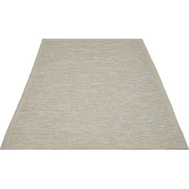 MERINOS "Ottowa 22572", beige (beige, grau), B:120cm H:10mm L:160cm, Polypropylen, Teppiche, Teppich